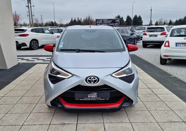 Toyota Aygo cena 45900 przebieg: 26000, rok produkcji 2019 z Rychwał małe 121